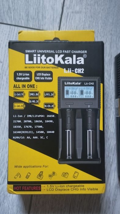 Универсальное зарядное устройство LiitoKala Lii-CH2