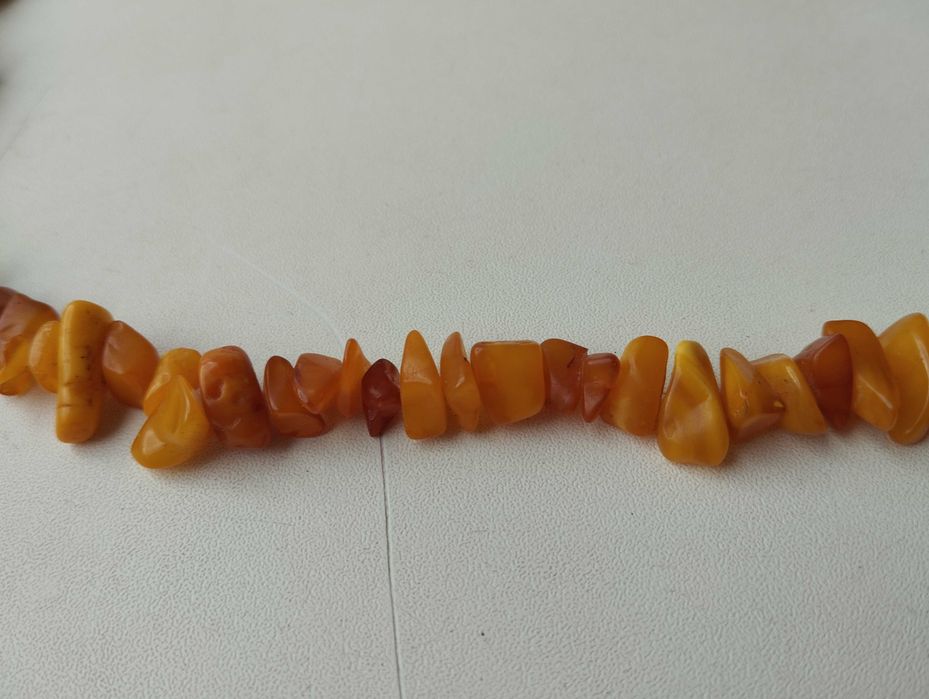 Намисто бурштин вага 34,13 грам