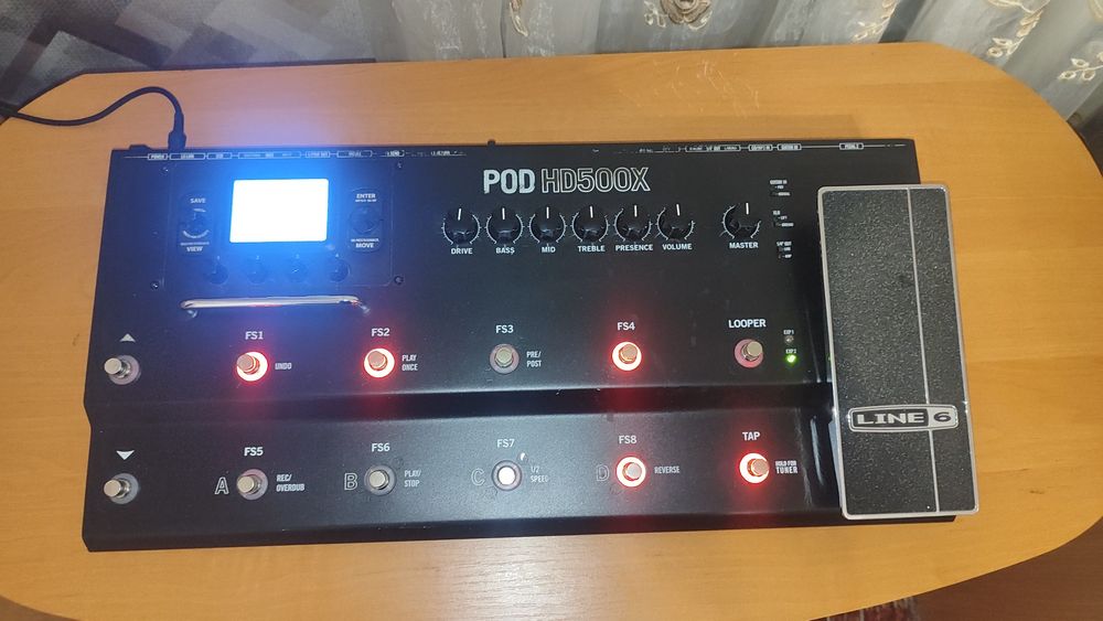 Гітарний процесор Line 6 Pod HD 500X