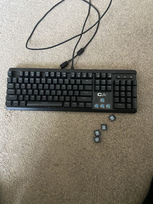 Klawiatura mechaniczna CA Kryptos II – USB, podświetlenie