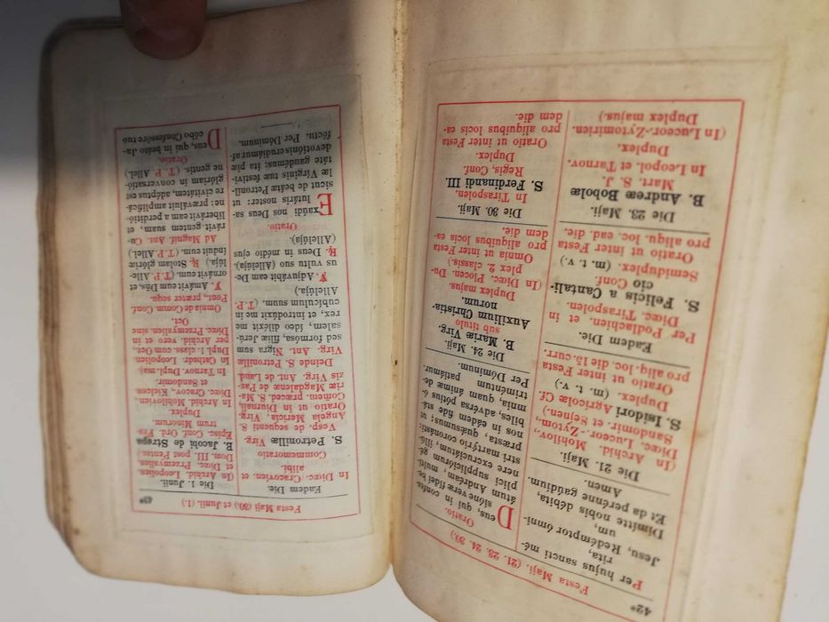 Horae Diurnae. Breviarii Romani, 1903r.
