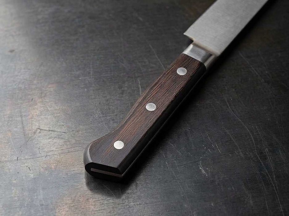 Japoński Nóż Sujihiki Eihaku 205mm Stal Nierdzewna NOS Vintage