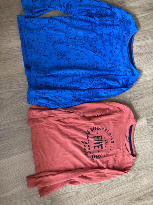 2x bluzki 122/128cm