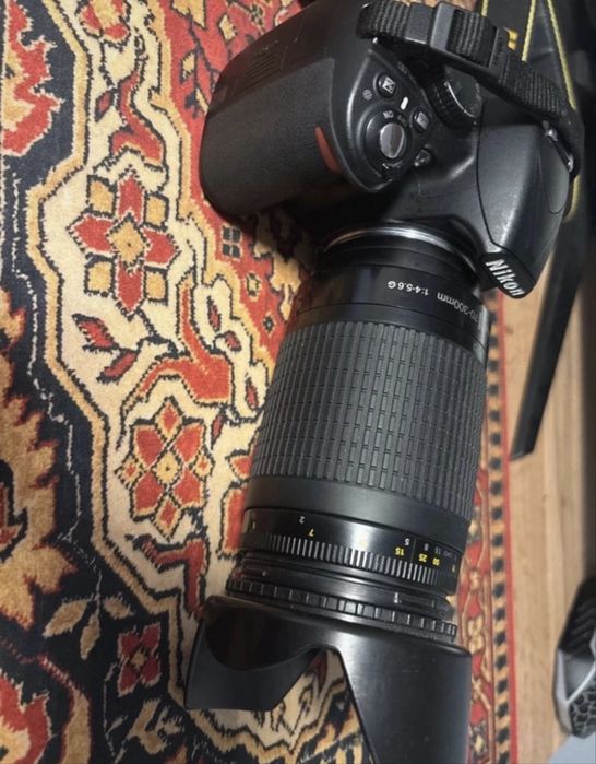 Nikon D3100 + Nikor 70-300 AF