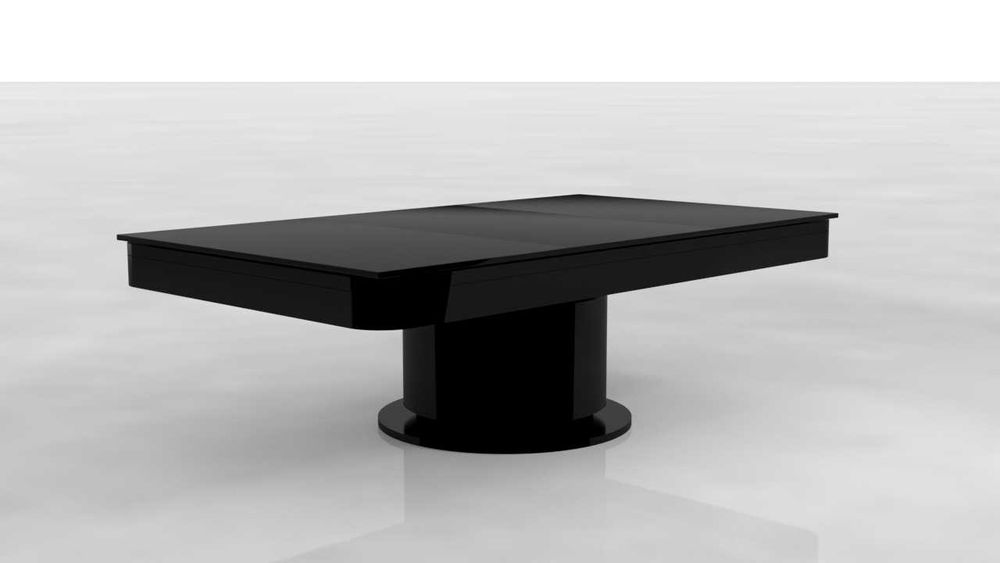 Snooker new Nero exclusivo  com tampo de refeiçoes