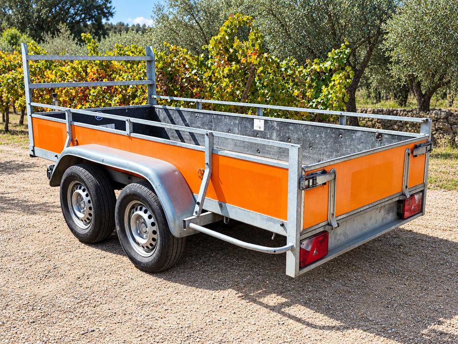 Reboque ATEC EB2 2.1, dois eixos, 2000 kg