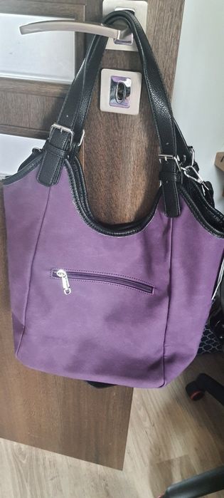 Sprzedam piękną nową torebkę, lila, fiolet