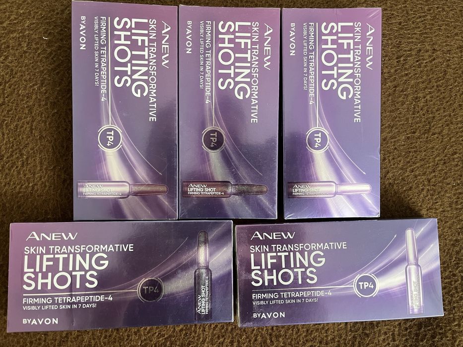 Avon ampułki liftingujace anew, zestaw  5 kompletow