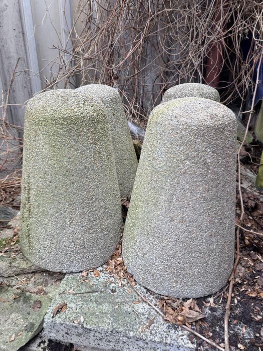 Slupek betonowy parkingowy - 6 szt
