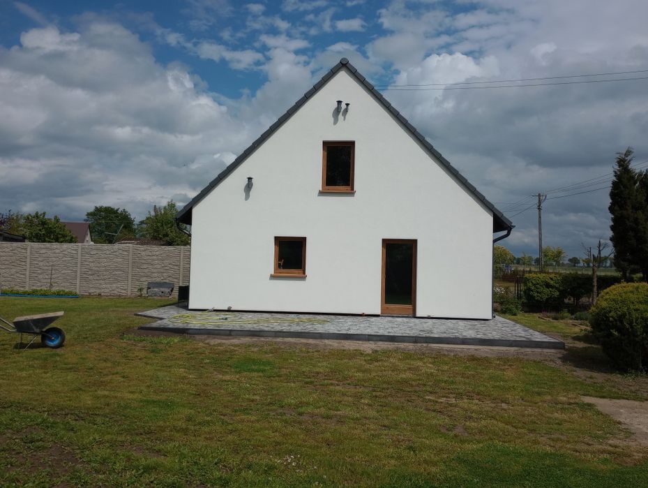 REZERWACJA dom bliźniak z dużą działką 1440m2