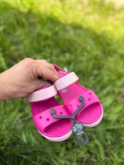 Дитячі босоніжкии крокс Crocs Kids Sandal Candy/Pink розовые босоножки