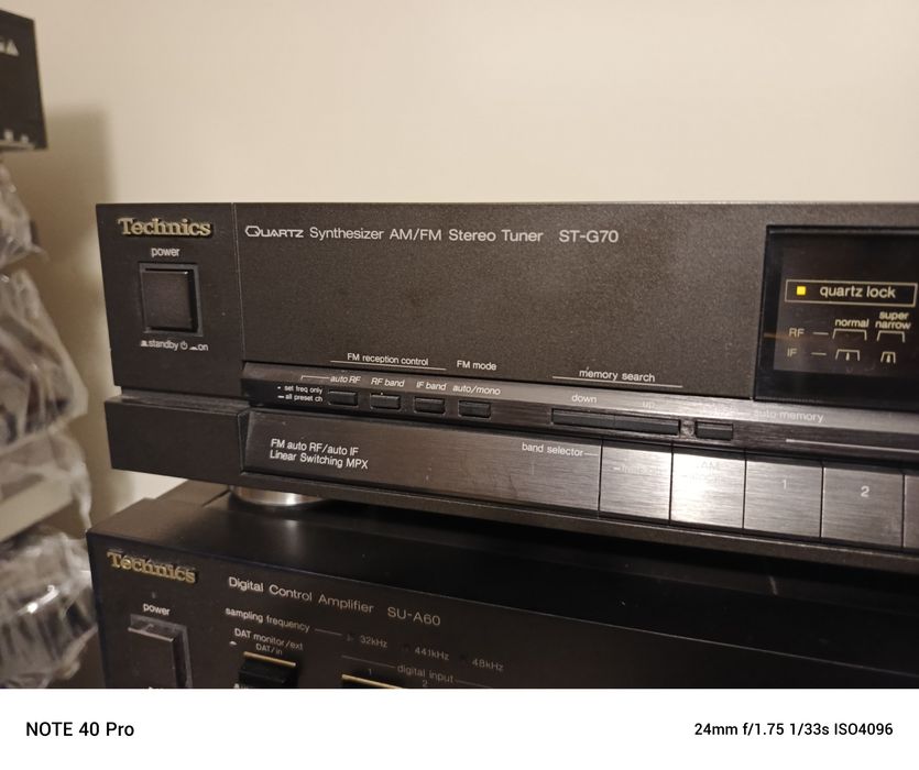 Technics tuner -radio.