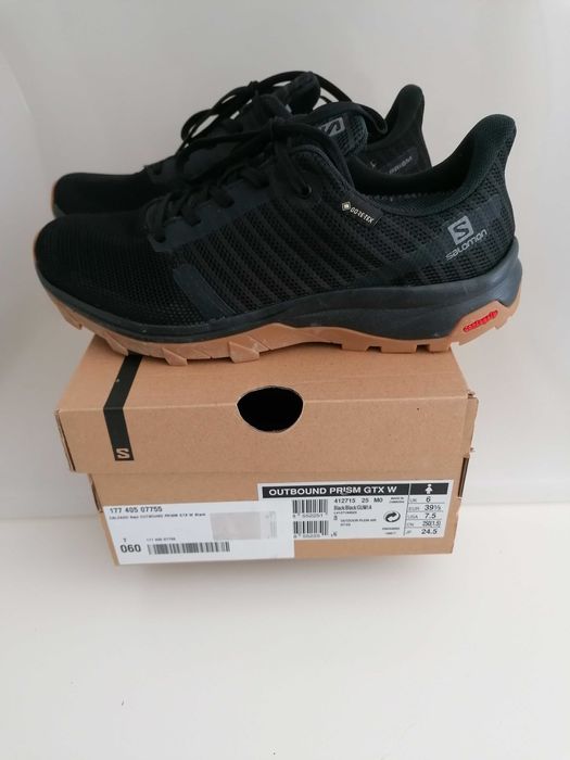 Sapatilhas Salomon Pretas nº39 1/3 Gore-Tex