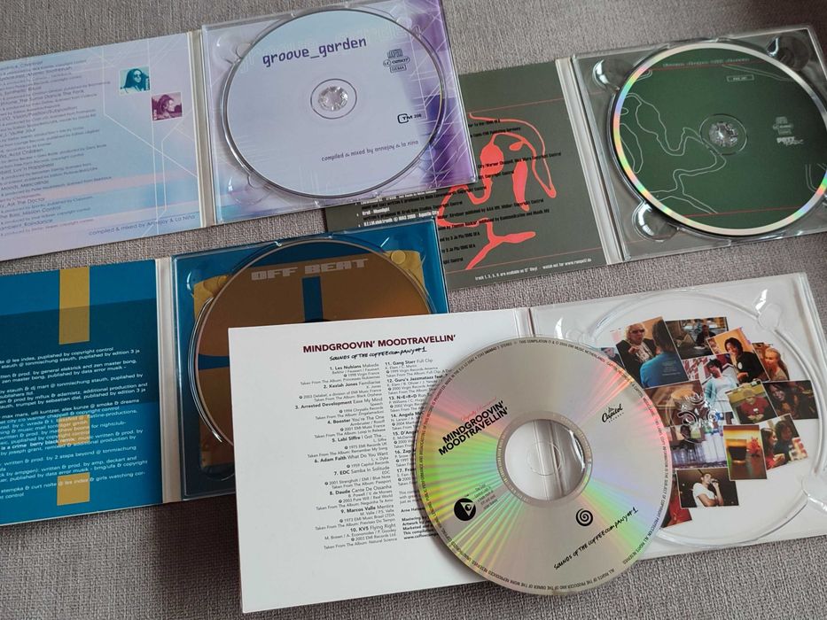 Lote de 4 CD chill out / lounge music