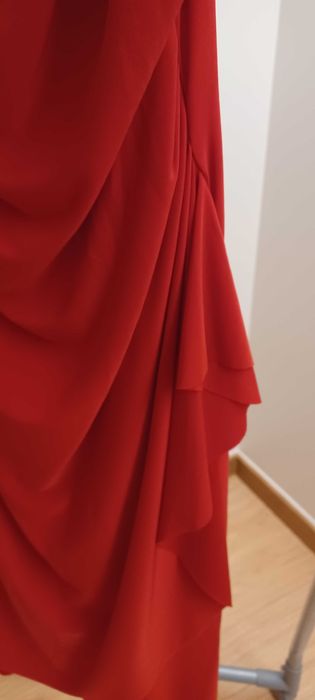 Vestido de festa vermelho