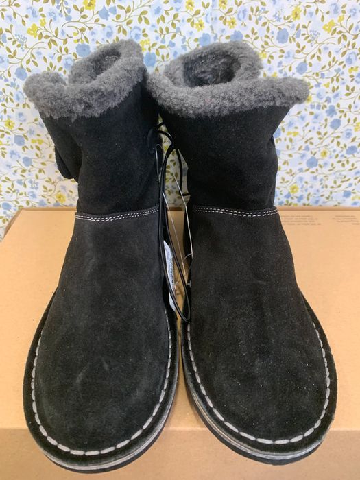 Botki damskie zamszowe Hush Puppies ocieplane zamszowe rozmiar 38