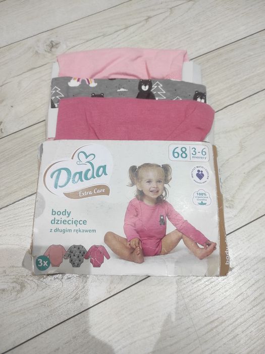 Body dziewczęce Dada trzypak
