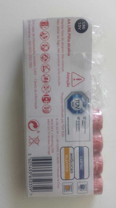 Conjunto de 8 pilhas AAA + 4 pilhas AA + 2 pilhas AA Recarregaveis