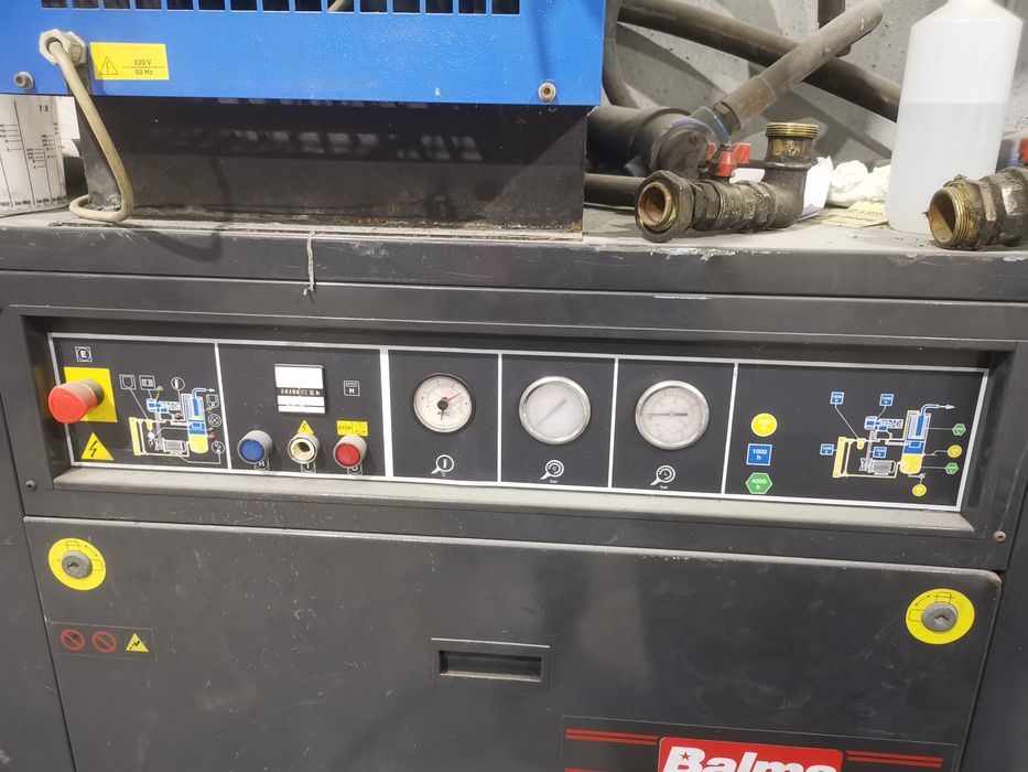 Conjunto compressor  30cv 22kw mais secador