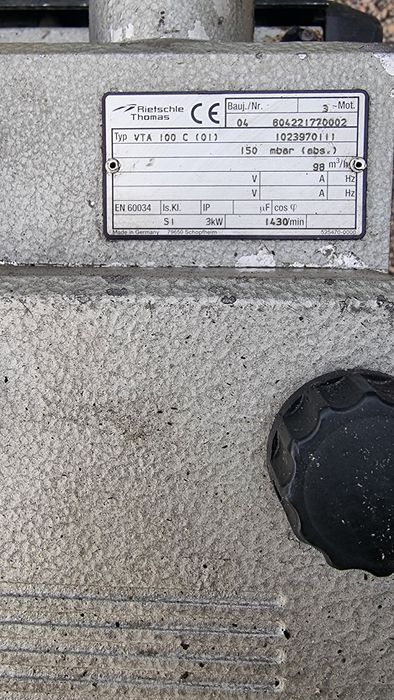 Bombas de Vácuo diversas