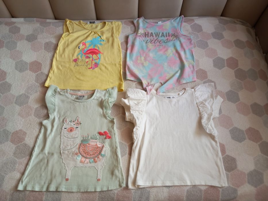 Paka ciuchów dla dziewczynki 110 - 116