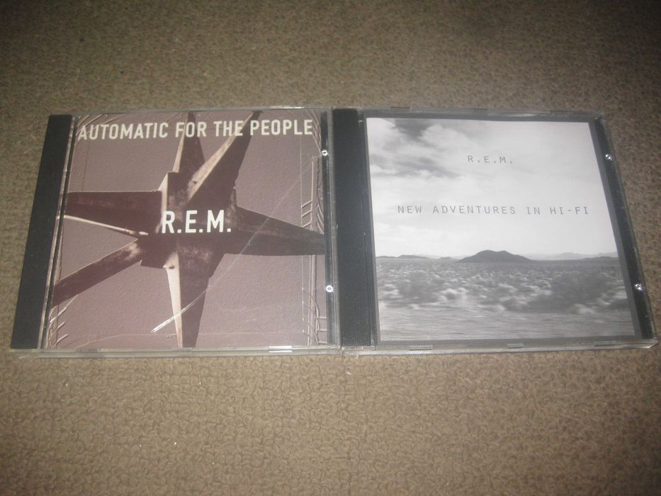 2 CDs dos "R.E.M."