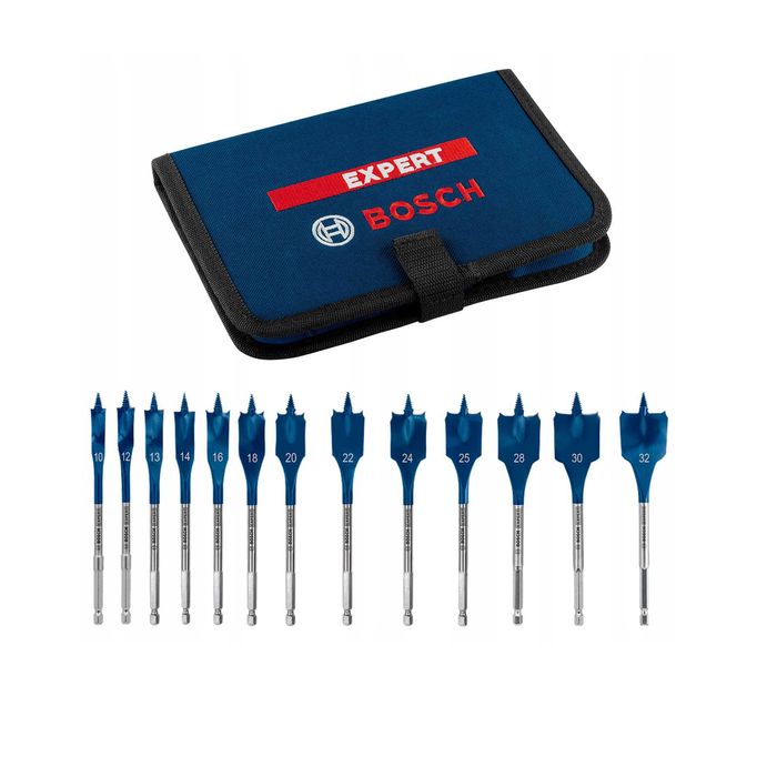 NOWY zestaw 13 wierteł BOSCH Self Cut Speed do drewna