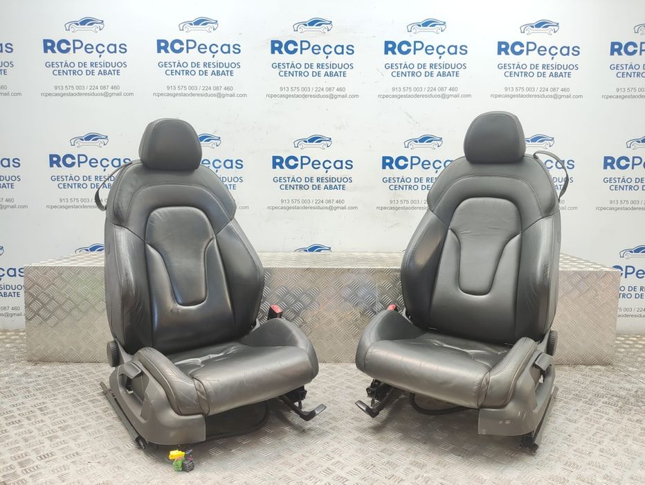 Conjunto de bancos em pele Audi TT 8J Cabrio de 2006 a 2014