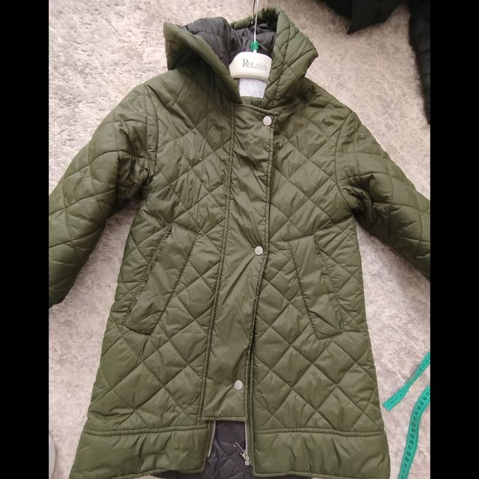 Пальто демисезонне на дівчинку 7років, Zara