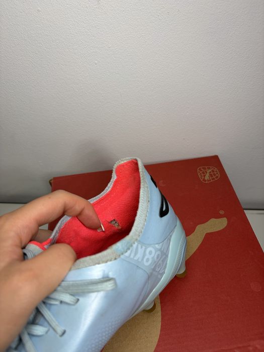 Buty piłkarskie, korki PUMA King Ultimate FG/AG silver
