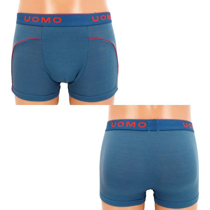 Bokserki męskie 1szt. niebiesko-szary 2xl