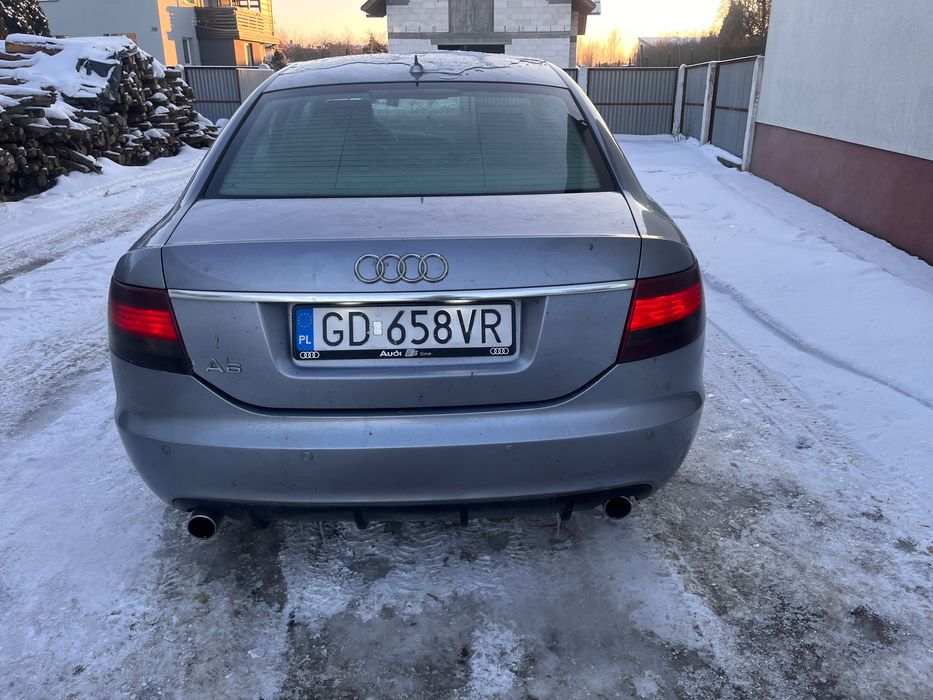 Audi a6 C6 srebrny