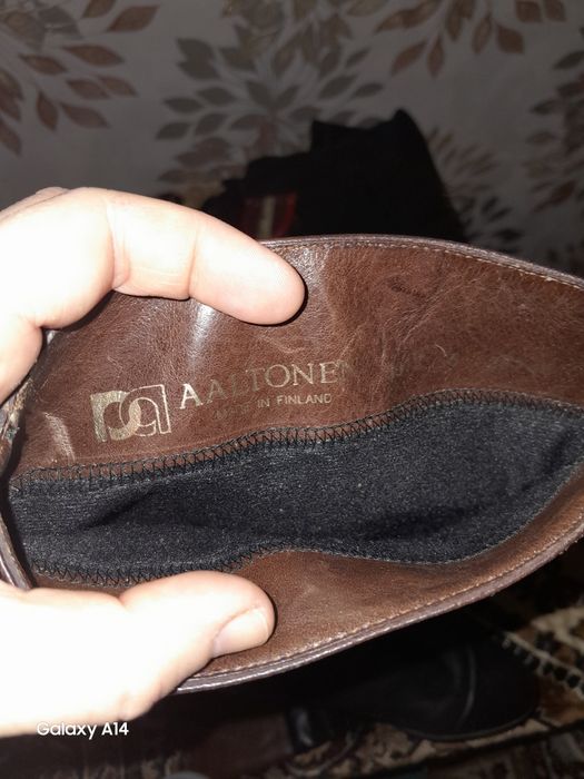 Продам шкіряні сапоги 37 розмір!