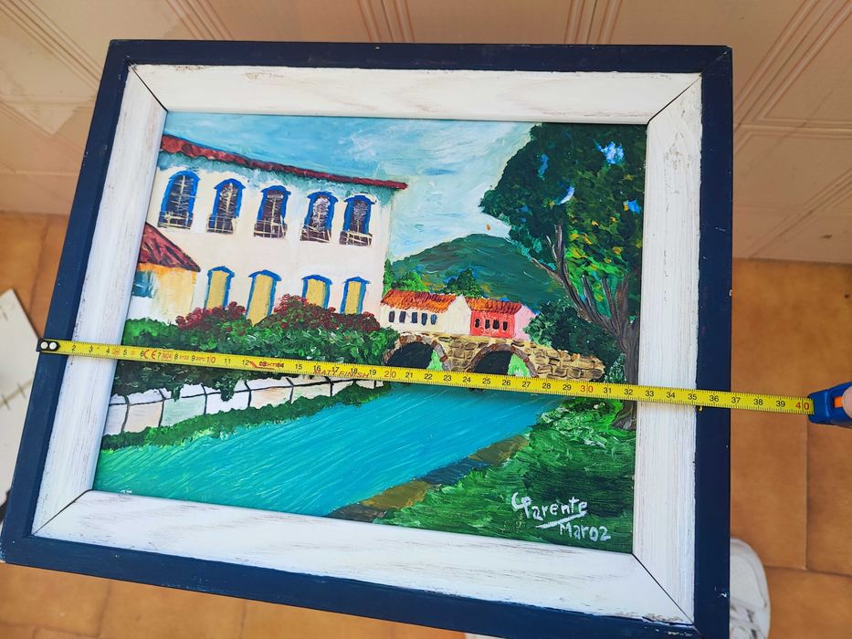 bonita pintura assinada C Parente