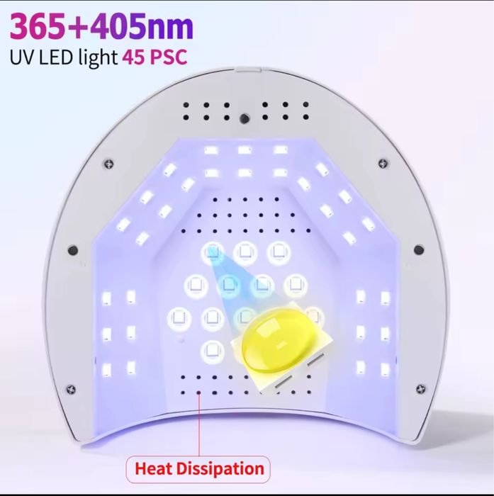 Лампа для ногтей 48 Вт. Сушилка для гель-лака