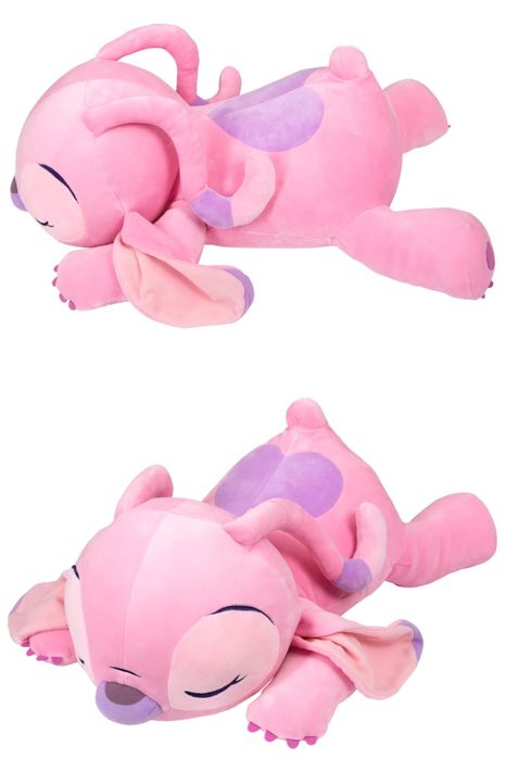 Peluche Disney Stitch e Angel deitados