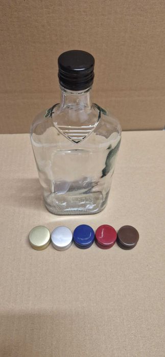 Butelka Piersiówka 500ml plus zakrętka