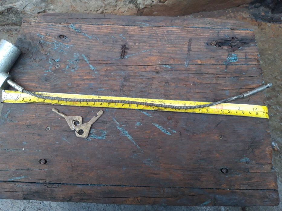 Замок велосипедний трос