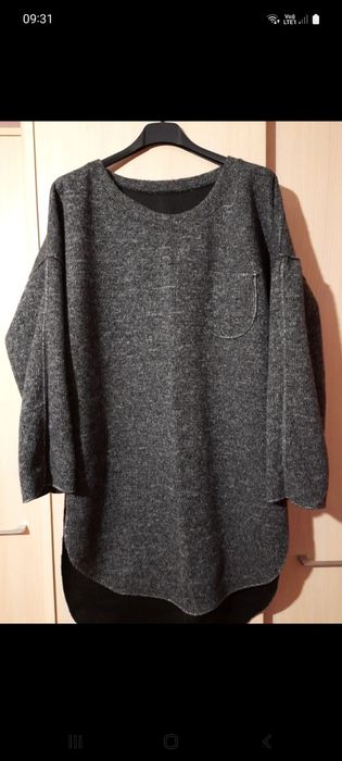 Bluzko tunika z kieszenią