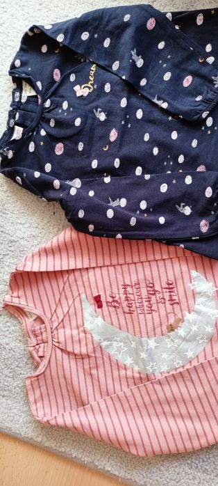 Paka ubrań kurtka / płaszczyk wiosenny zestaw Zara 86/92