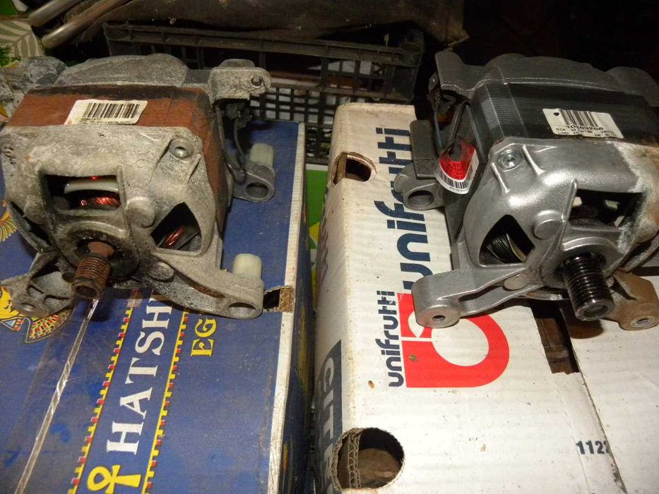 2 silniki z pralki działające