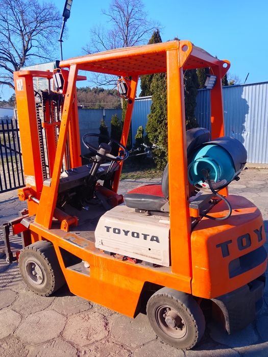 Wózek widłowy Toyota sprawny do pracy z Niemiec