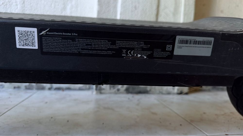 XIAOMI Trotinete Elétrica Xiaomi Pro 5