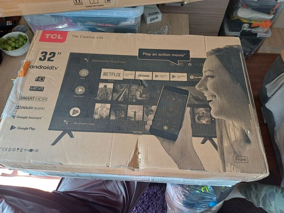 Tlc 32 cale telewizor uszkodzony