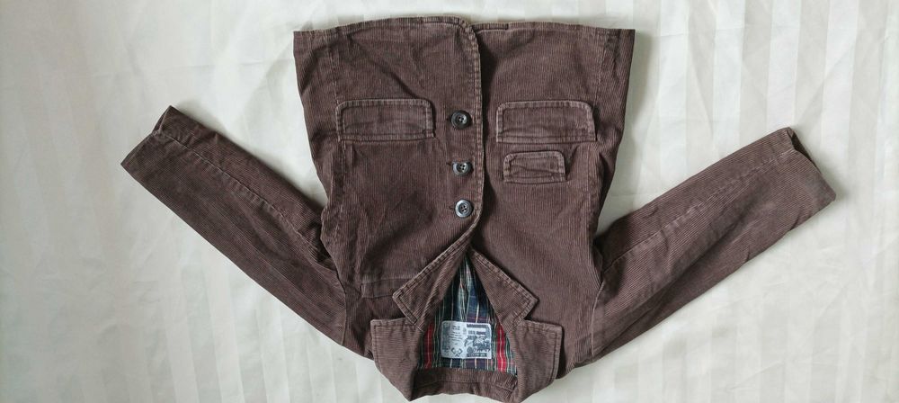 Marynarka sztruksowa dla chłopczyka