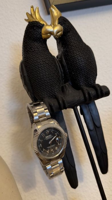 Relógio  Seiko Mod estilo Datejust "Arabic Dial"