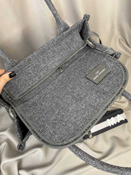 Torba damska shopper Tote Bag Grey duza damska torebka