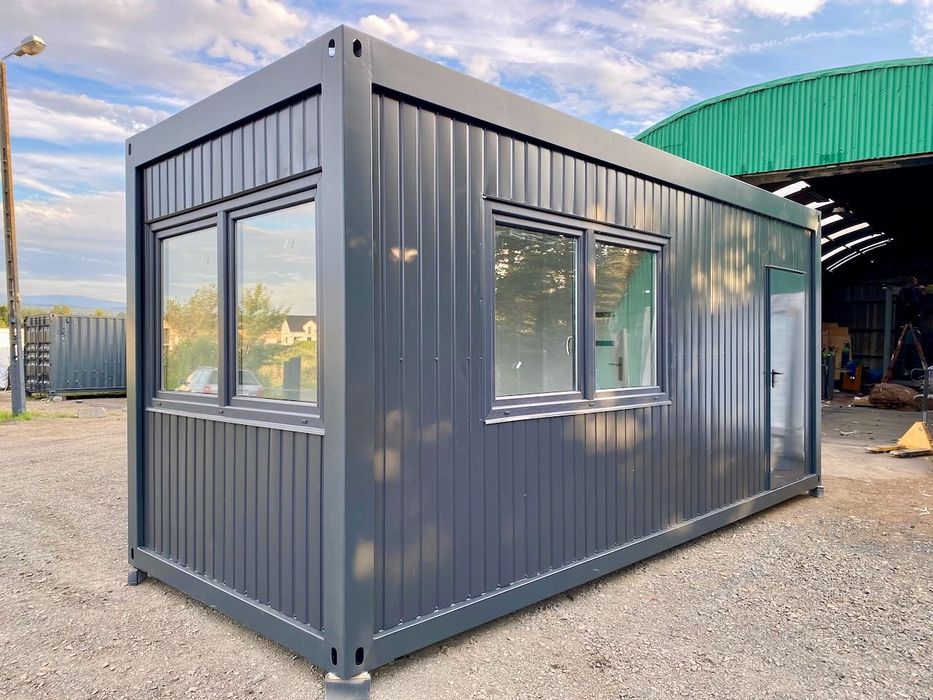 Kontener biurowy budowlany mieszkalny 6x2,5 - Produkcja na Zamówienie