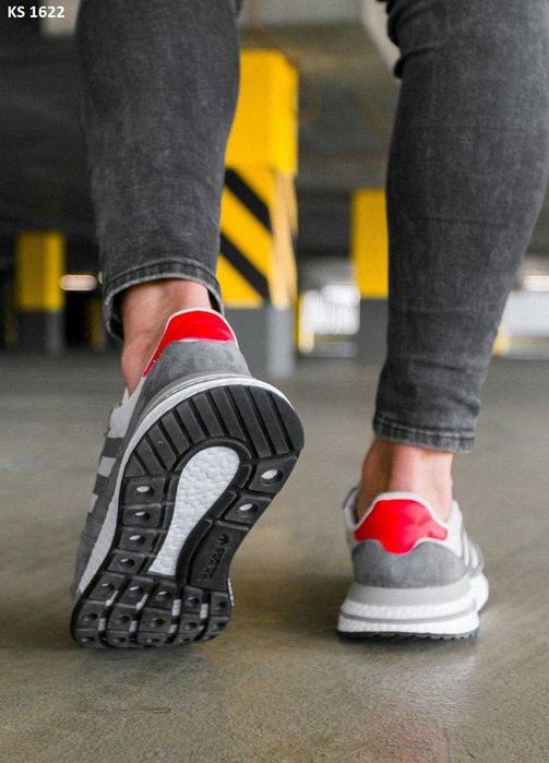 Чоловічі кросівки Adidas ZX 500 RM Commonwealth "Gray" Розміри 40-45