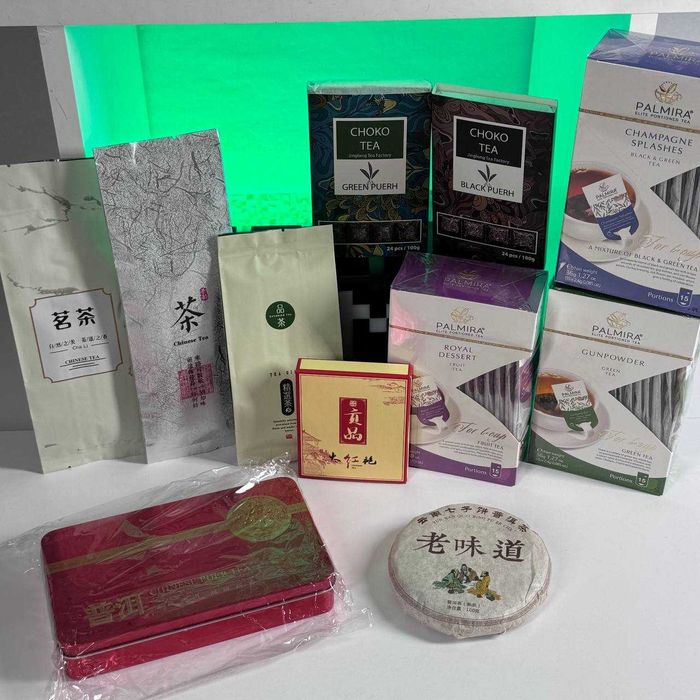 Чай у Міні-Точах Пуер розсипний різновид чаїв в асортименті